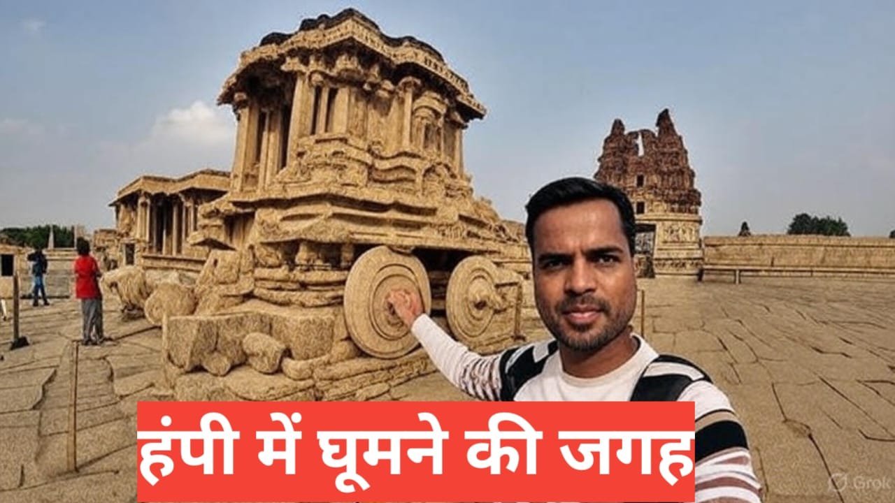 Hampi me ghumne ki jagah